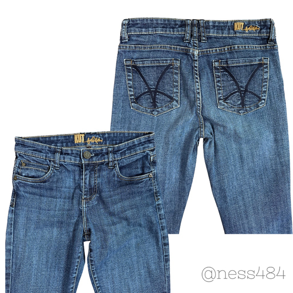 Women's Kut from the Kloth Jeans Size 6 Blue Denim - Picture 3 of 5
